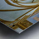 Visit to San Domenico Maggiore church in Naples Campania Italy Metal print