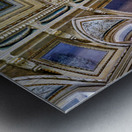 Ceiling view in the National Archaeological Museum of Naples Ita Metal print