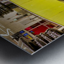 Artwork at Universita metro station in Naples Campania Italy Metal print