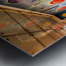 Artwork at metro subway station in Naples Campania Italy Metal print