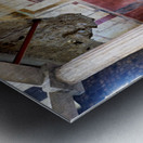 Explore ancient Roman life in Pompeii ruins of Naples Campania I Metal print