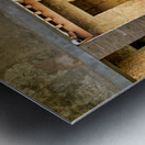 Exploring ancient Pompeii in Naples Campania Italy Metal print