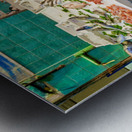 Fishmongers market in Pignasecca quarter of Naples Campania Ita Metal print