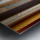 Exploring the interiors of Museo di Capodimonte in Naples Italy Metal print