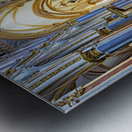 Interior of San Domenico Maggiore church in Naples at midday Metal print