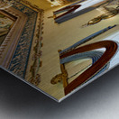 Exploring the grand hall of Museo di Capodimonte in Naples Metal print