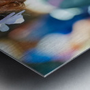 Easter parade in Manhattan with people celebrating and enjoying  Metal print