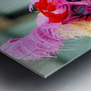 Festive celebration in Manhattan during Easter Sunday parade Metal print