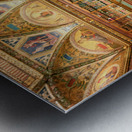 Exploring rare books at Morgan Library and Museum in Manhattan Metal print
