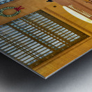 Crowd gathers at Grand Central Terminal Station in Manhattan Metal print