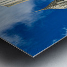 Chrysler Building stands tall among modern structures in Manhatt Metal print