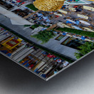 Prometheus statue at Rockefeller Center in Manhattan during the  Metal print