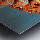 Lobsters are piled high at the Lobster Place Restaurant Metal print