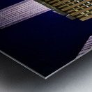 Christmas decorations in Manhattan at Rockefeller Center during  Metal print