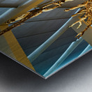 Oceanic art displayed at Metropolitan Museum of Art in New York Metal print