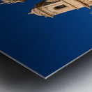 Noto Cathedral stands tall in Sicily under a clear blue sky Metal print