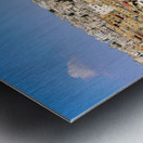 Cityscape view of Amman Jordan with buildings and roads Metal print