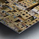 Cityscape of Amman Jordan with many yellow buildings Metal print