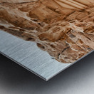 Exploring Little Petra archaeological site in Jordan Metal print