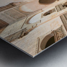 Exploring Al Attarine Madrasa in Fez Morocco during the day Metal print