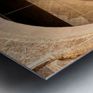 Visit Bou Inania Madrasa in Fez Morocco during the day Metal print