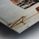 Moroccan slippers for sale in the Medina of Fez Metal print