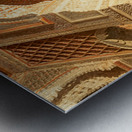 Exploring Saadian tombs in Marrakesh Morocco Metal print