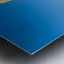 Monument to Vittorio Emanuele on the seafront in Reggio Calabria Metal print