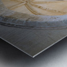 Baroque altar of Saint Francis of Assisi church in Gerace Calab Metal print