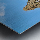 Exploring Pentedattilo the abandoned town in Calabria Italy Metal print