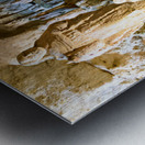 Visit to cave church of Piedigrotta in Pizzo Calabro Italy Metal print