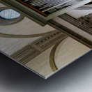 Pipe organ in Basilica of San Lorenzo in Florence Tuscany Metal print