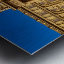 Exploring the architecture in Florence Tuscany Italy under clear Metal print