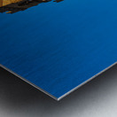 Palazzo Vecchio stands in Piazza Signoria Florence Tuscany It Metal print