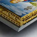 Madonna with child by raffaello sanzio at uffizi gallery in flor Metal print