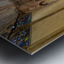 Exploring Orsanmichele church in Florence Tuscany Metal print