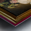 Artwork of bacchus by caravaggio in uffizi gallery florence Metal print