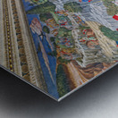 Procession of the magi in magi chapel florence tuscany italy Metal print