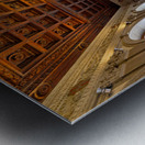 Visit to palazzo pitti palatine gallery in florence tuscany ital Metal print