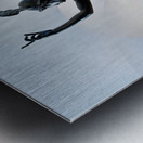 Sculptures at Museo Nazionale del Bargello in Florence Italy Impression metal