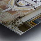 Visit to Basilica di Santa Croce in Florence Tuscany with Rossin Metal print