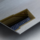 Michelangelos David Apollo in Museo Nazionale del Bargello Flo Metal print