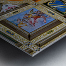 See the Camera degli Angioli ceiling at Casa Buonarroti Metal print