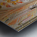 Visit to Basilica di Santa Croce in Florence Tuscany Italy Metal print