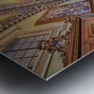 Santa Maria Novella Church in Florence on a sunny day Metal print