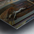 Visit to santa maria novella church in florence tuscany italy Metal print