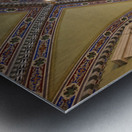 Visit to santa maria novella church in florence tuscany italy Metal print