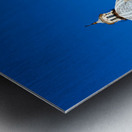 Fountain at Piazza Pretoria in Palermo displays many unique stat Metal print