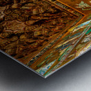 Cappella Palatina in Palermo shows historic art and architecture Metal print