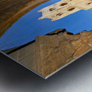 Monreale Cathedral in Palermo Sicily shows historical architectu Metal print